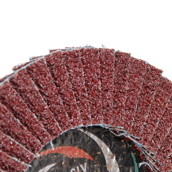 Круг шлифовальный лепестковый торцевой 125*22мм зерно А24 ЛУГА *10/80