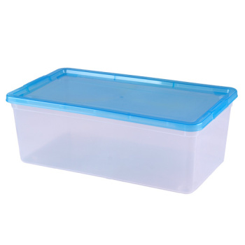 Коробка д/хранения пластм. 5,5л 341х190х119мм прозрачная арт.511 ("Полимербыт")*1/9