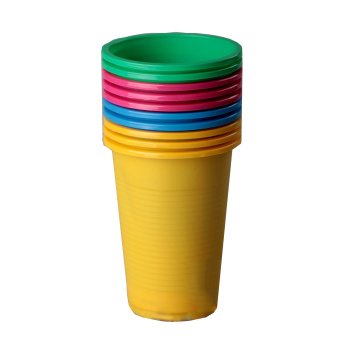 Одноразовый набор стакан 0,2л 12шт Радуга *1/80 Одноразовый набор стакан 0,2л 12шт Радуга *1/80