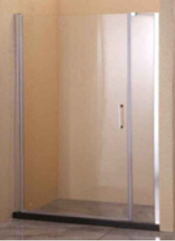 Дверь душевая 120х185 см Verner Sanitary Ware 708, 6 мм, стекло прозрачное