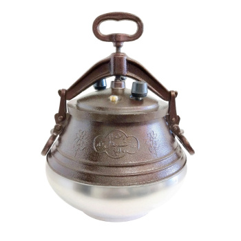 Казан алюм. "Афганский" "Скороварка" 8,0л Цветной d дна 200мм ("Rashko Baba") *1