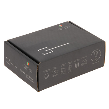 Ручка раздельная Code Deco Slim H-30122-A, хром сатинированный