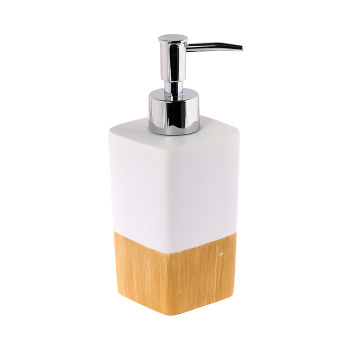 Дозатор для жидкого мыла Delphinium Сандал полирезина 106107 *1/24 Дозатор для жидкого мыла Delphinium Сандал полирезина 106107 *1/24