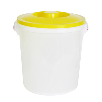 Бак пластм. 45л с плотной крышкой д/Пищевых продуктов Белый ("Радиан" Ижевск) *1/5