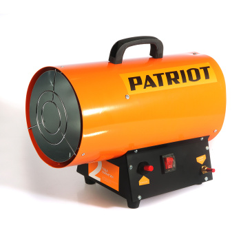 Тепловая пушка газовая PATRIOT GS 16 (16кВт,350м3/ч,,пьезоподжиг,редуктор,шланг) *1