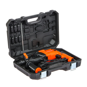 Перфоратор  770Вт 3режима 0-1350об/мин 0-5500уд/мин 2,6Дж кейс RH 243 PATRIOT *1/4 Перфоратор  770Вт 3режима 0-1350об/мин 0-5500уд/мин 2,6Дж кейс RH 243 PATRIOT *1/4