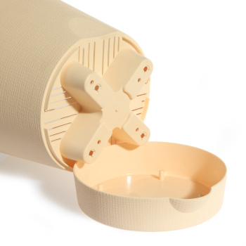 Кашпо пластм. "Le Parterre" 2,8л d верха 190мм h170мм с поддоном Бежевый 204-4 (Tek.A.Tek)*1/20