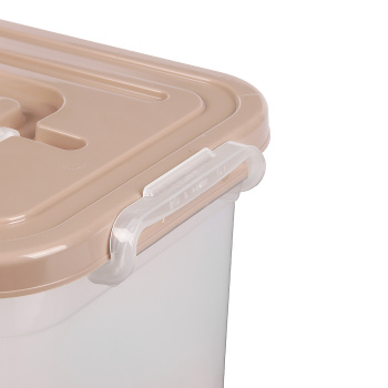 Контейнер д/хранения пластм. 6,5л 310х200х180мм арт.809 ("Полимербыт") *1/8