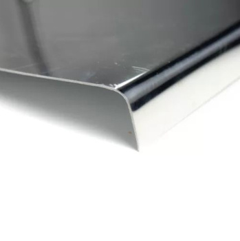 Притопочный  лист нерж. 0,5мм, 600*480 AISI430 GS *1/50