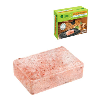 Соляной брикет с гималайской солью, для бани и сауны, "Банные штучки"/9
