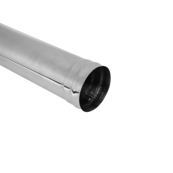 Труба d.120 1,0м 0,8мм нержавейка AISI 430 GS *1/5/45