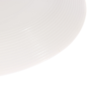 Тарелка стеклокерамика DECO Белая б/рис. мелкая d19см LMP75 *6/48