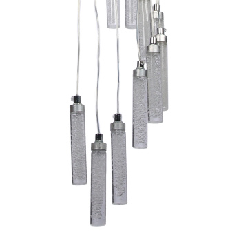 Люстра Verner Lighting Е1714/15, 2 Вт, 15 ламп, хром