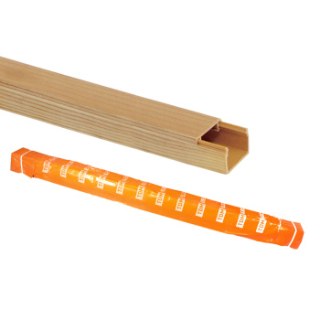 Кабель-канал  12*12мм (дл. 2м) сосна "ЭКО" 3D TDM SQ0402-2301  *70