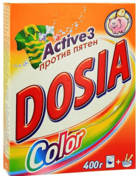 Стир.порошок DOSIA COLOR Автомат 400г *22